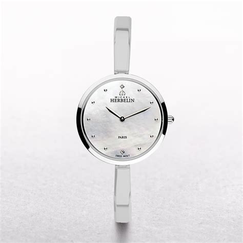 fake michel herbelin bangle watch|herbelin watches.